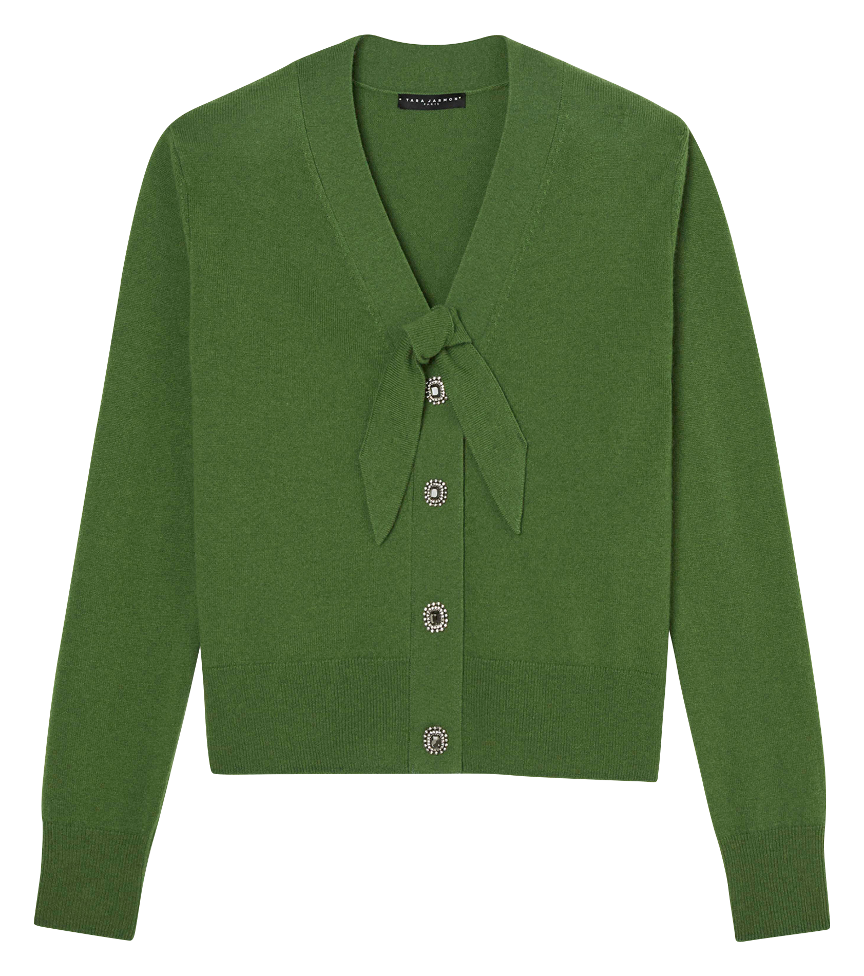 GERMAIN - Gilet droit en laine | Vert