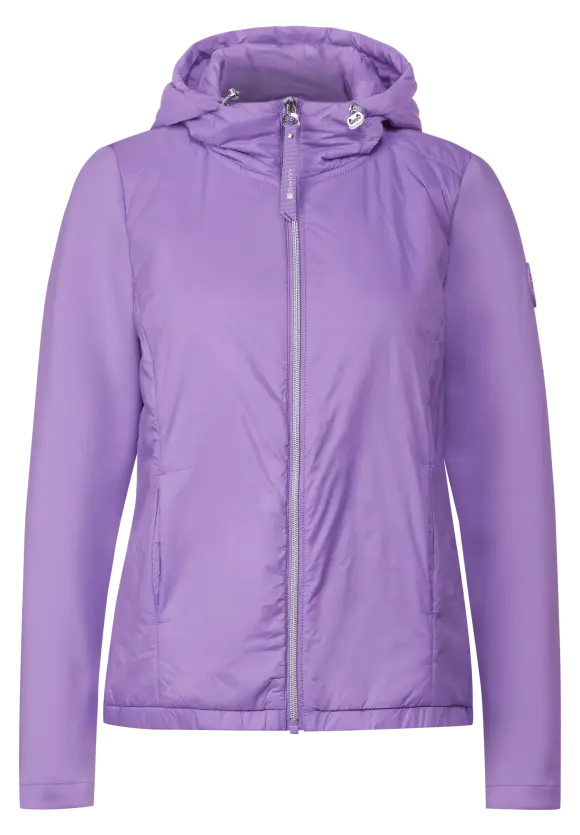 Materialmix Windbreaker - shiny lilac
