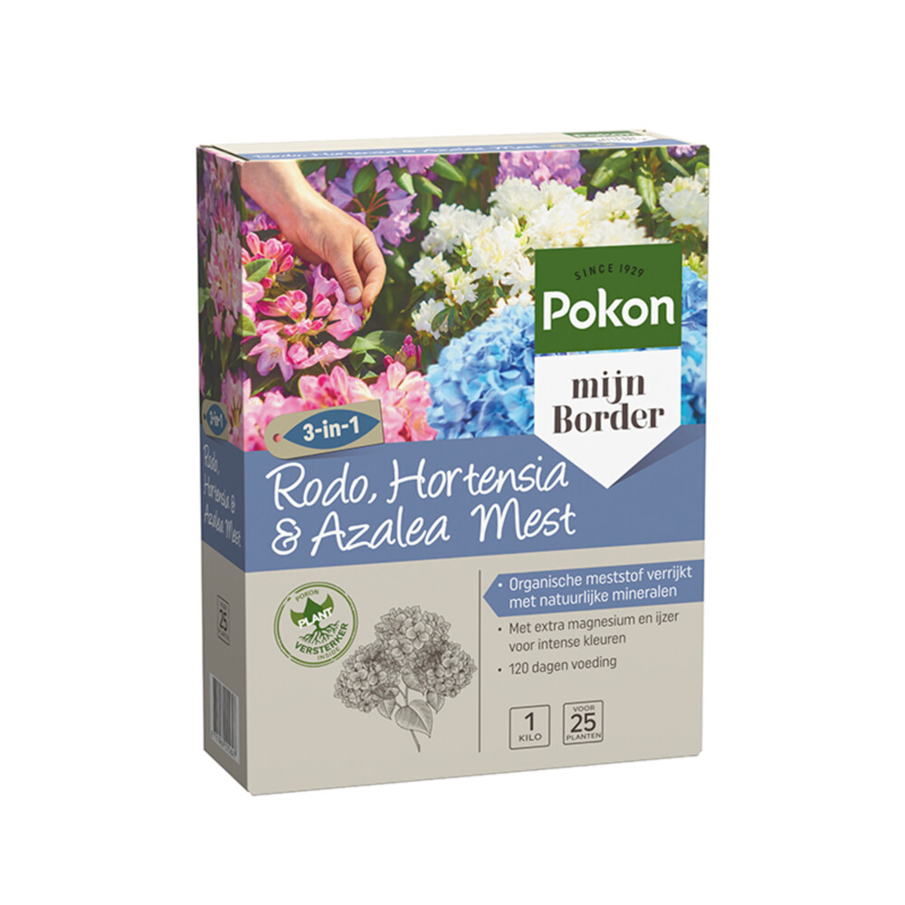 Pokon Rhododendron, Hortensia en Azalea Mest 1 kg