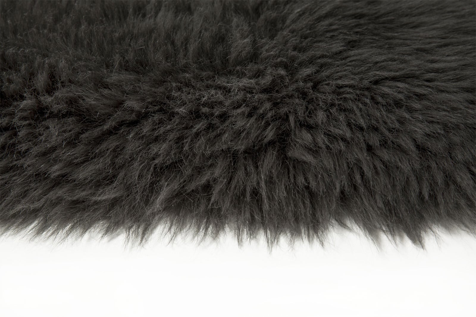 Schaffell UNIKAT OAKLAND I 60 x 85 cm schwarz