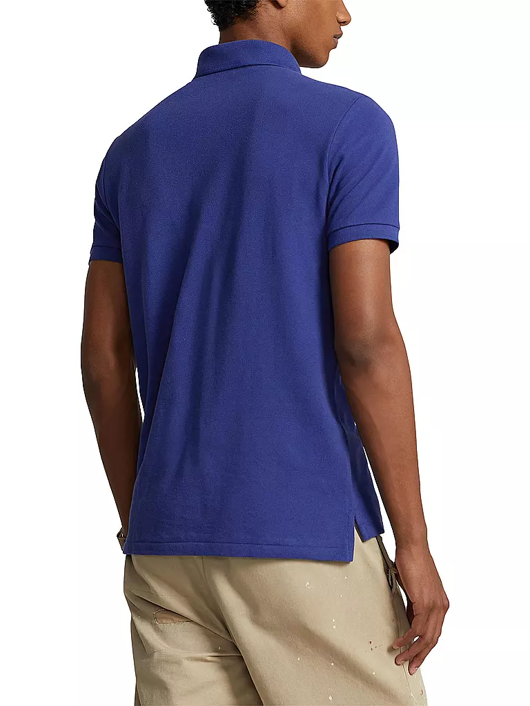 POLO RALPH LAUREN Poloshirt Custom Slim Fit dunkelblau