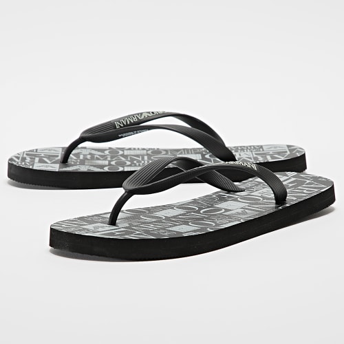 Tongs XVQS01-XN122 Black Grey