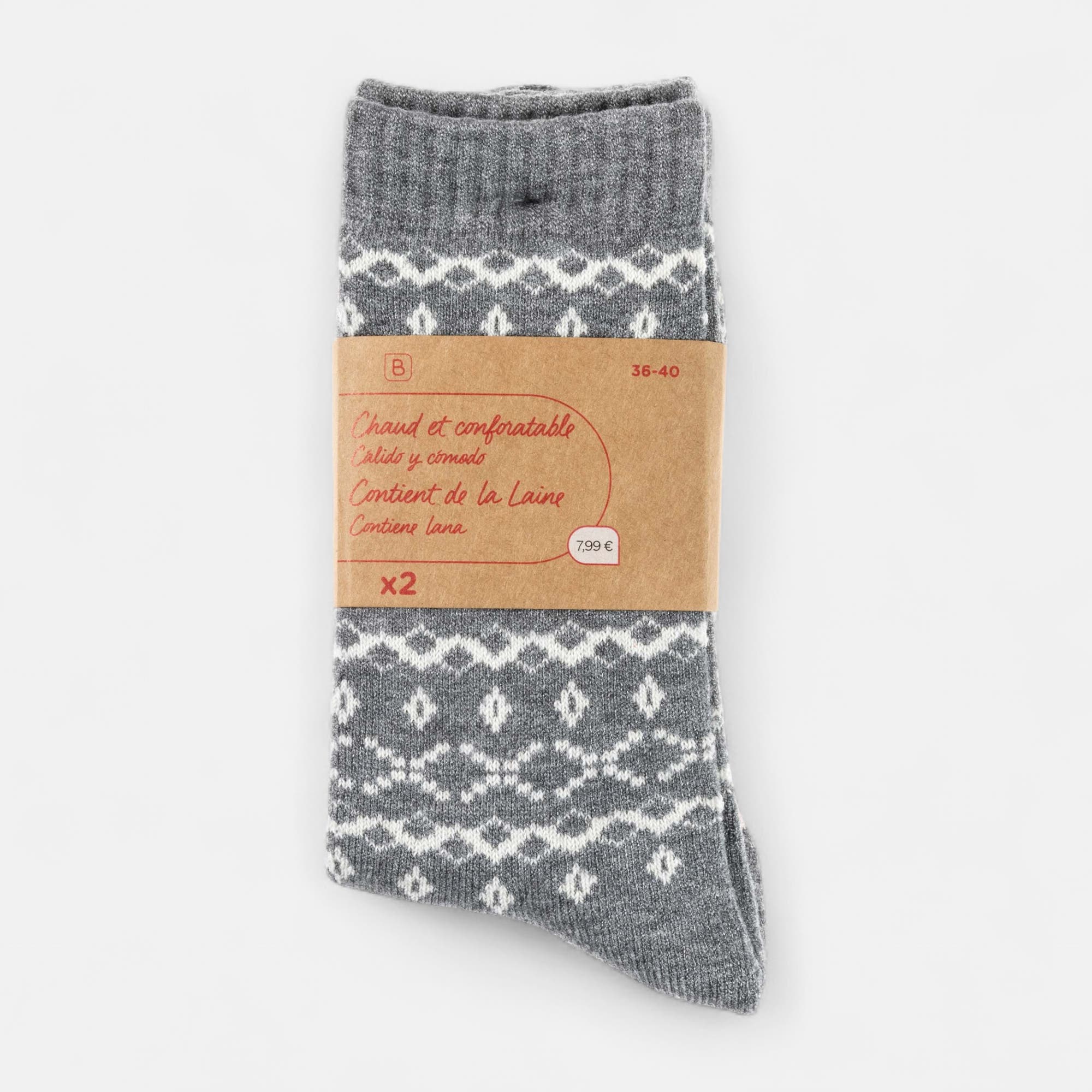 Chaussettes Femme rose