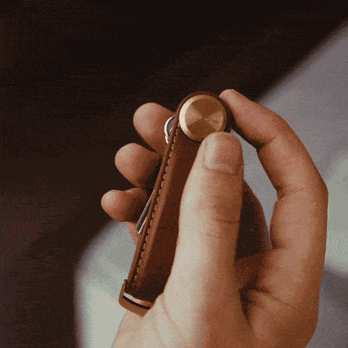Orbitkey - Key Organiser Pro Leather - Blackout