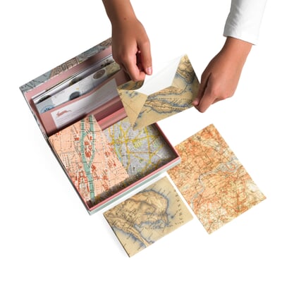 Briefpapierbox Pepin, Maps