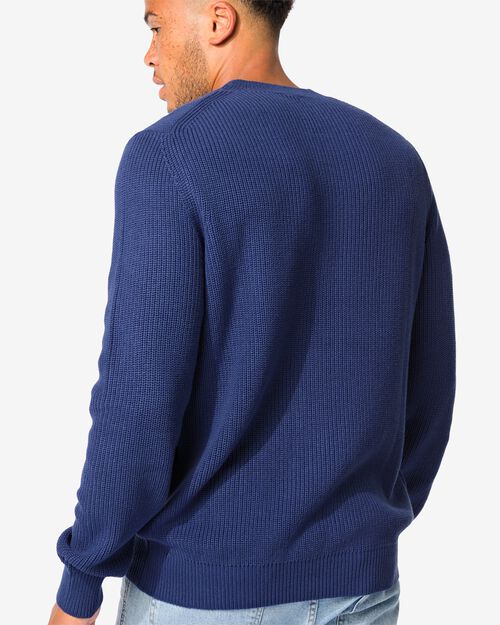 pull homme bleu