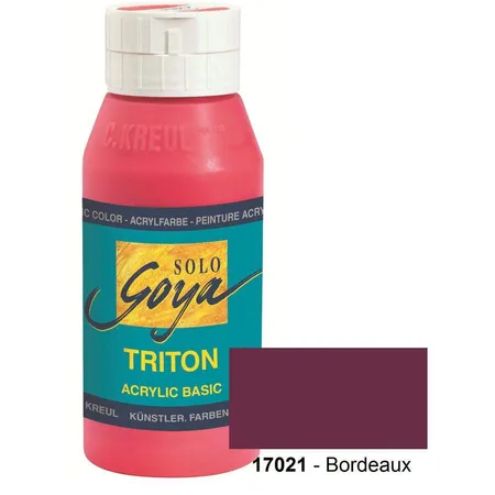 SOLO GOYA Triton Acrylic Bordeaux 750 ml