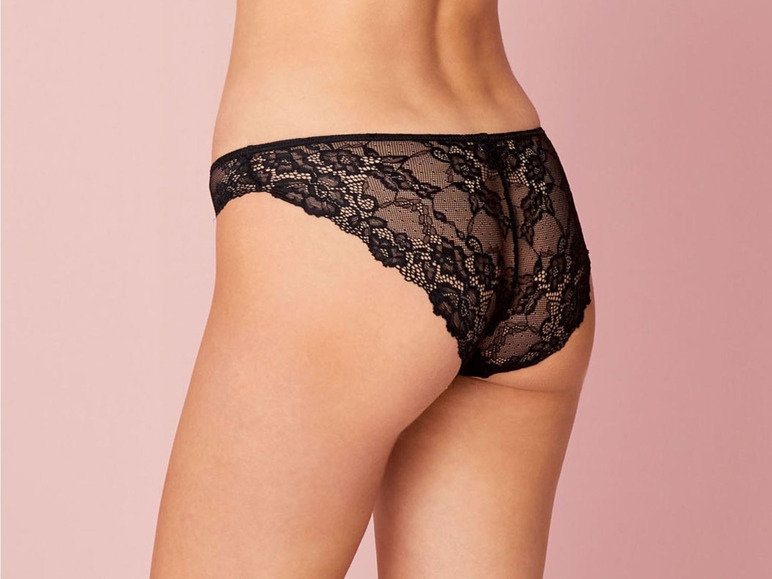 2 kanten minislips voor dames