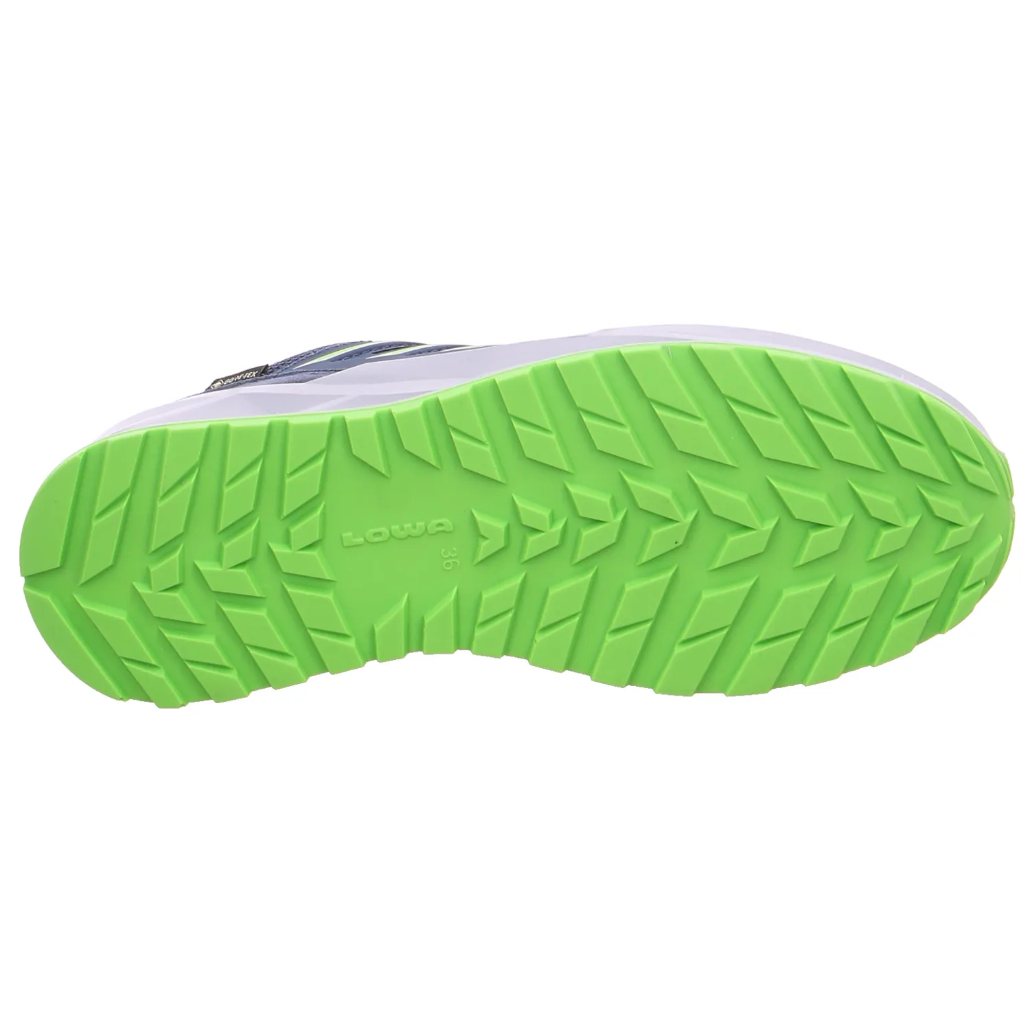 LOWA Jungen-Halbschuh Binder Grau Textil  Sneaker Outdoor