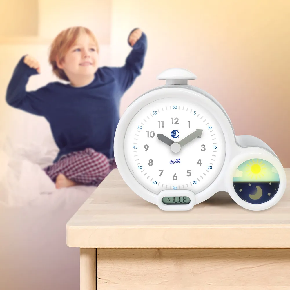 Claessens Kids Kid'Sleep Clock Grey - 1 stk.