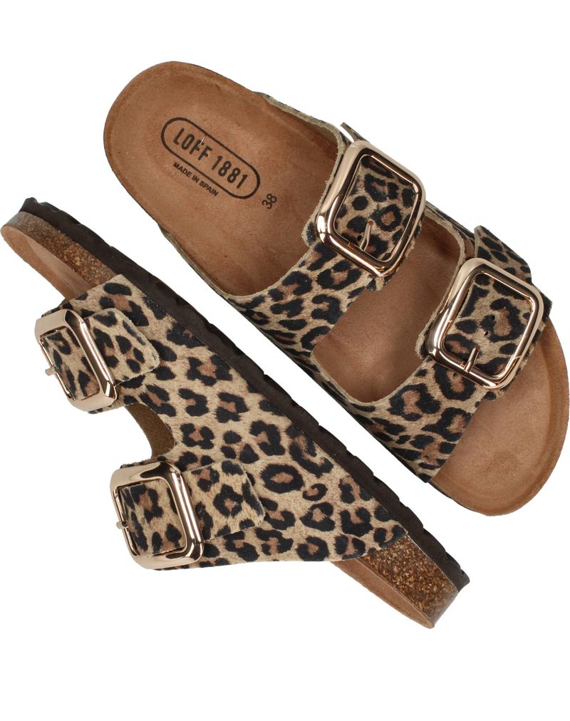LOFF 1881 Slippers Bruin Dames