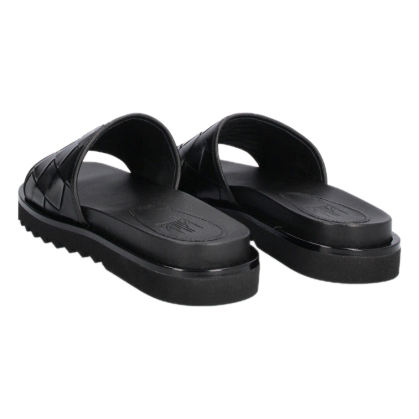 Slippers, kvinder, sort