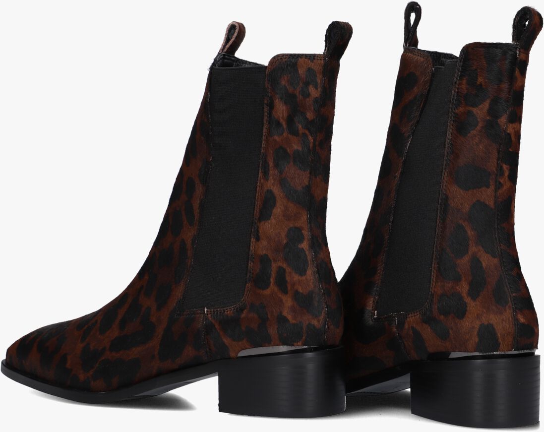 bruine stefano lauran chelsea boots botin plano
