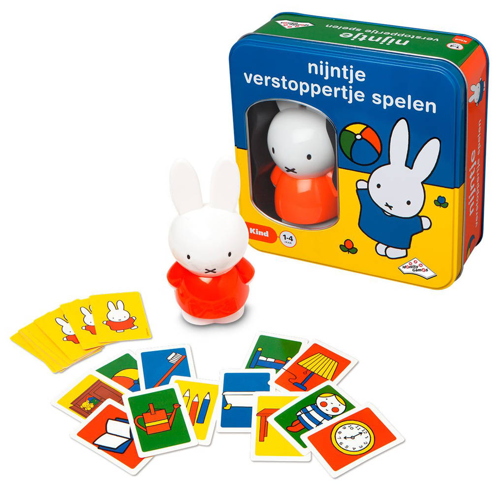 Leuk spel voor kleintjesNijntje Verstoppertje spelen blik