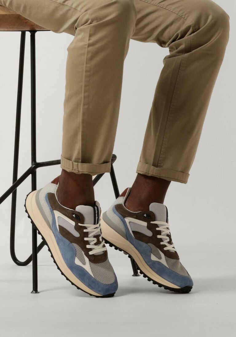 FLORIS VAN BOMMEL blauwe floris van bommel lage sneakers sfm-10159