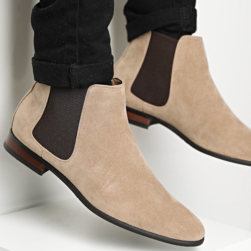 Chelsea Boots UB8888-1 Beige