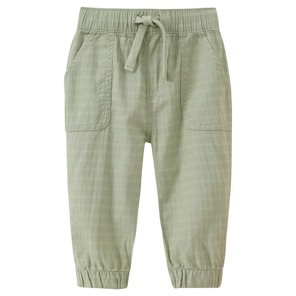 Topomini Baby Hose mit Tunnelzug dunkelgrün