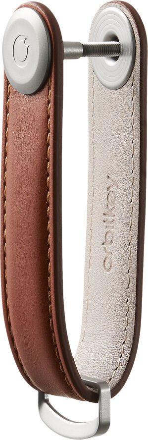 Orbitkey Orbitkey 2. 0 Leather Cognac/Tan Lysebrun