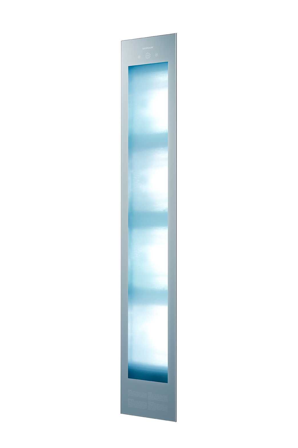 Sunshower Deluxe Organic Grey inbouw infrarood en UV lamp 187x32x17cm
