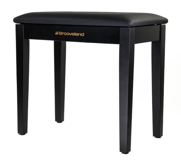 Grooveland KB100 Pianobenk (matt svart)