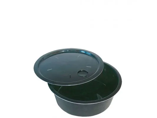 Fiap 2682, Fontæneskål, Sort, Plast, 590 mm, 340 mm, 4,05 kg