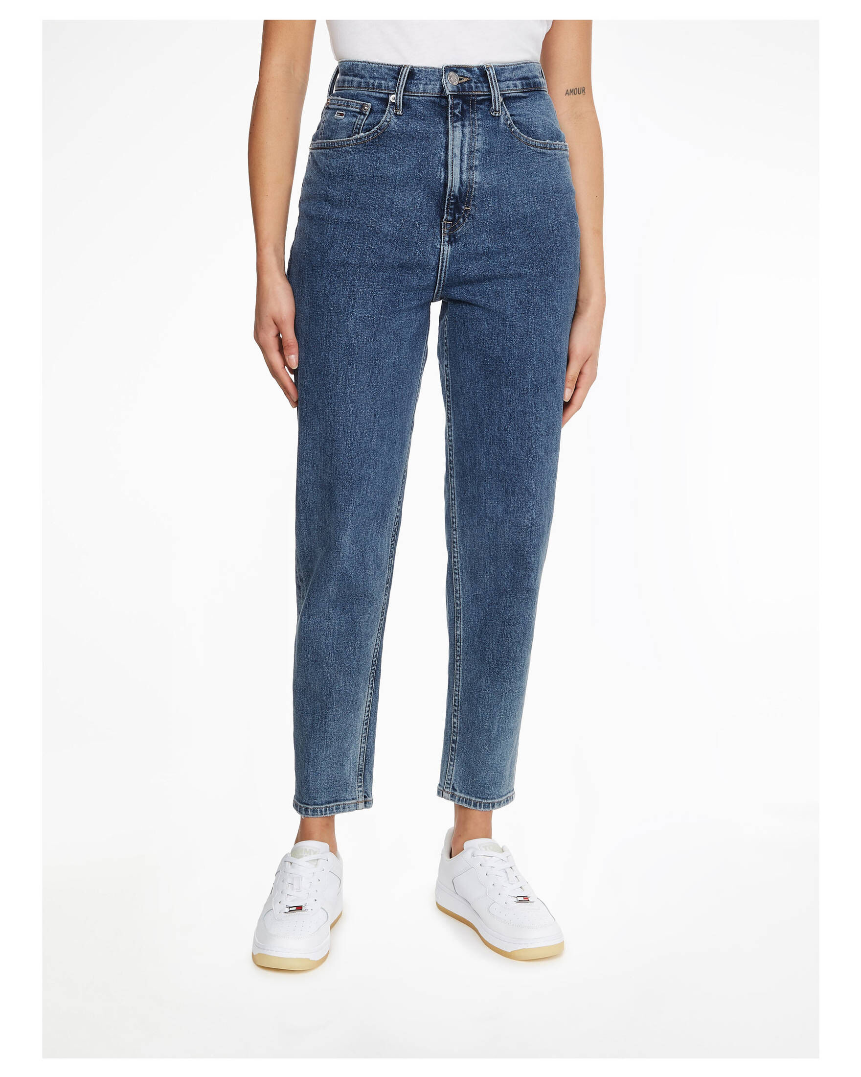 Tommy Jeans| Damen Jeans MOM JEAN UHR TPRD CF6132