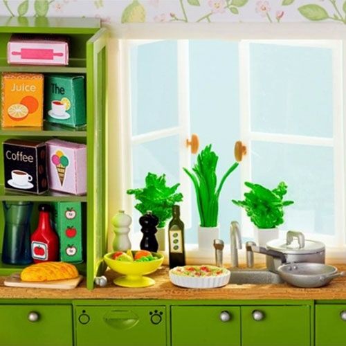 Lundby poppenhuis keukenaccessoires