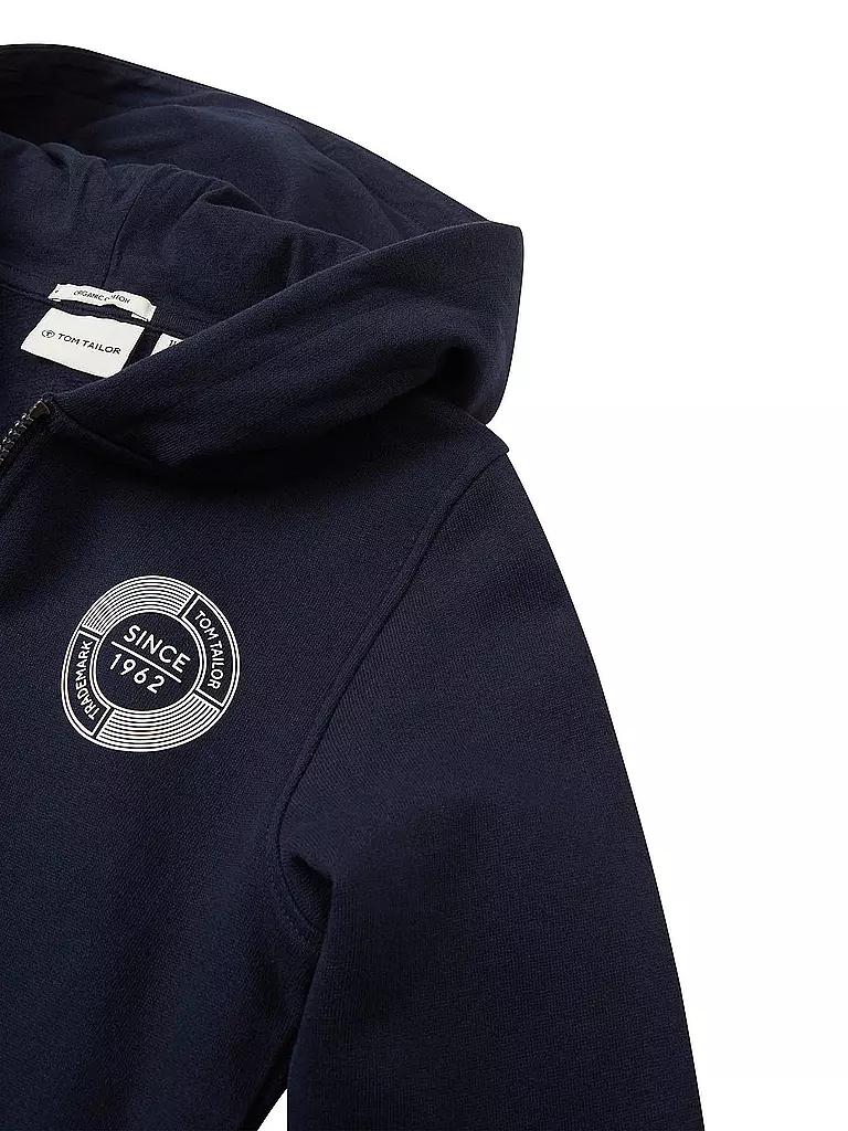 TOM TAILOR Jungen Sweatjacke dunkelblau