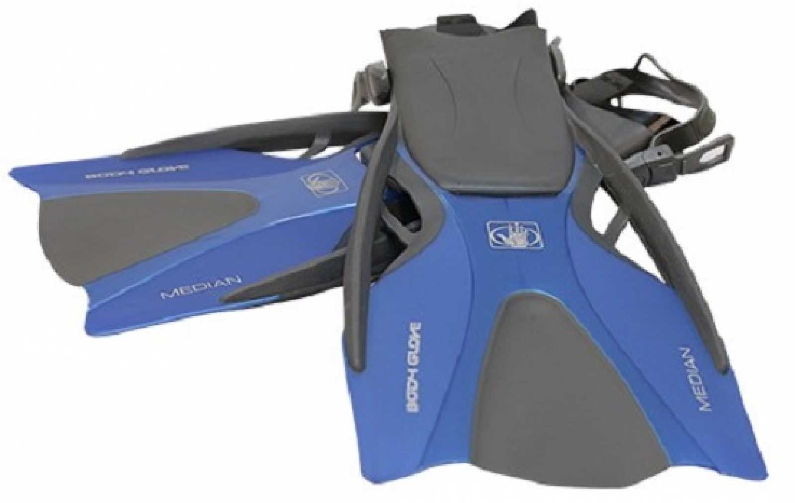 Nadadeiras Softee Body Swim Fins 2x Azuis