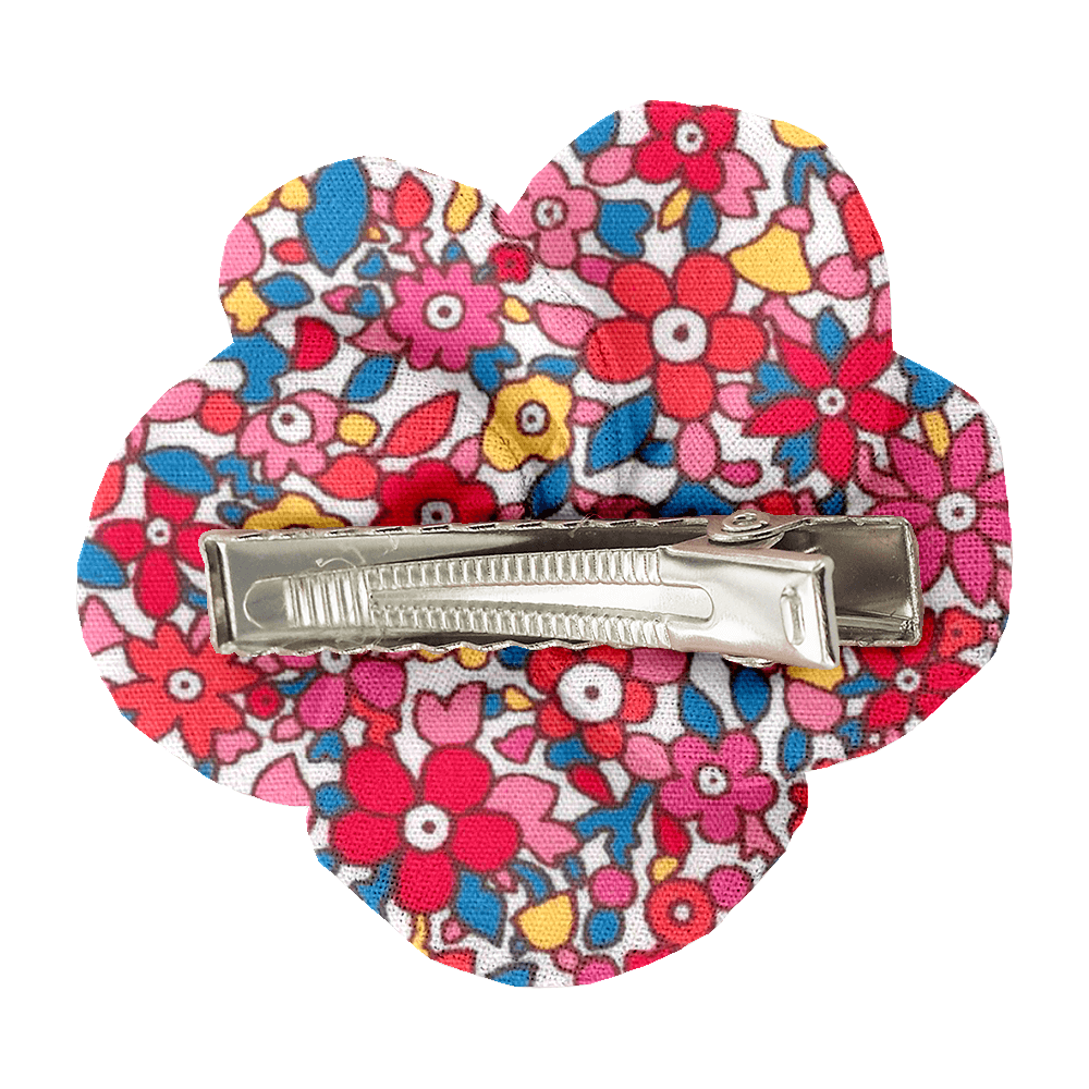 Petite Barrette Pétales De Fleur Cocktail De Fleurs