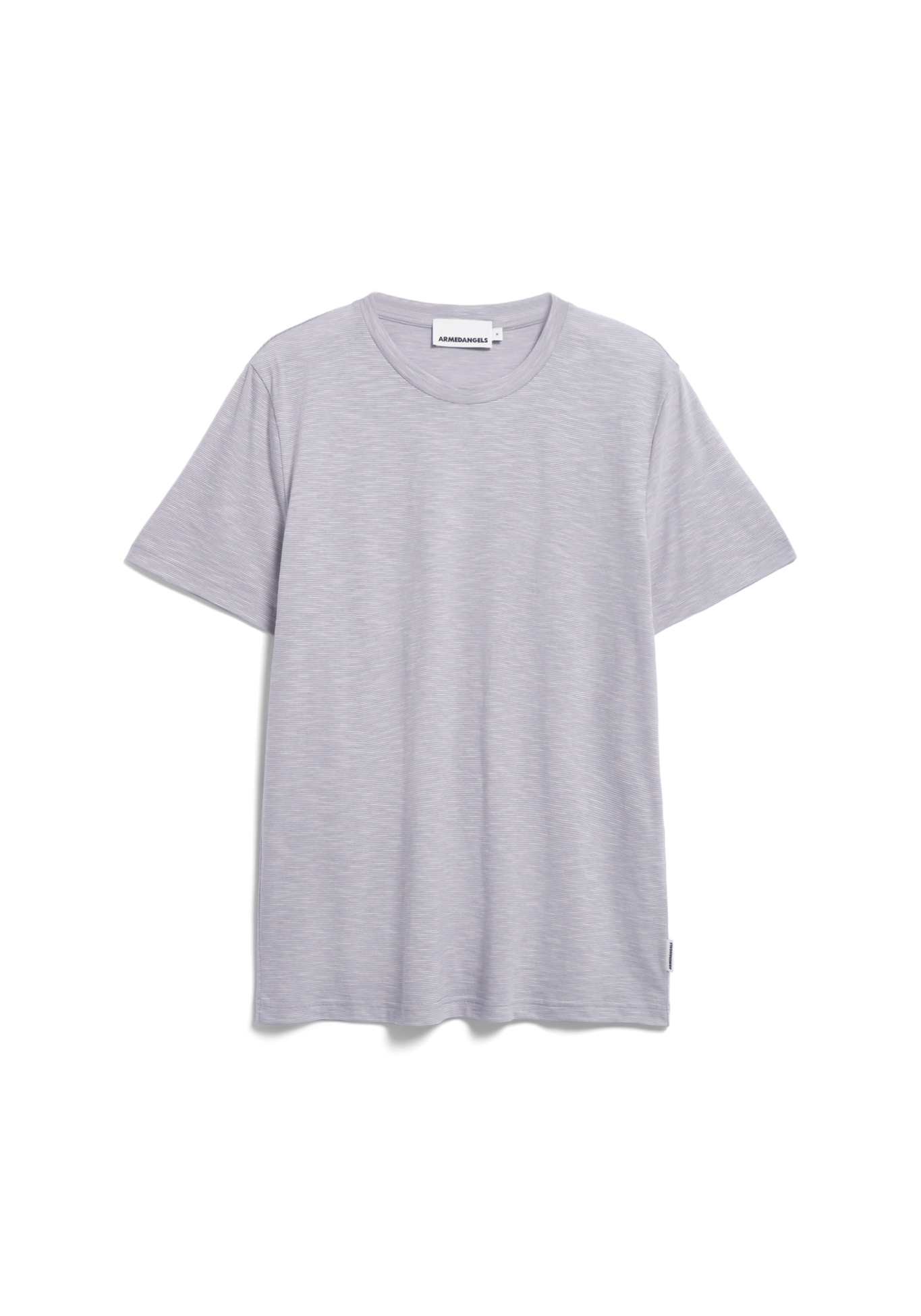 Armedangels T-Shirt Jaames Structure Misty Morning-Luna Rock