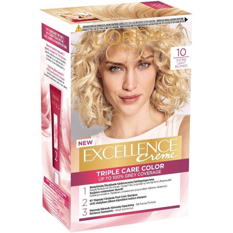 L'Oréal Paris Excellence 10 Ekstra Lysblond