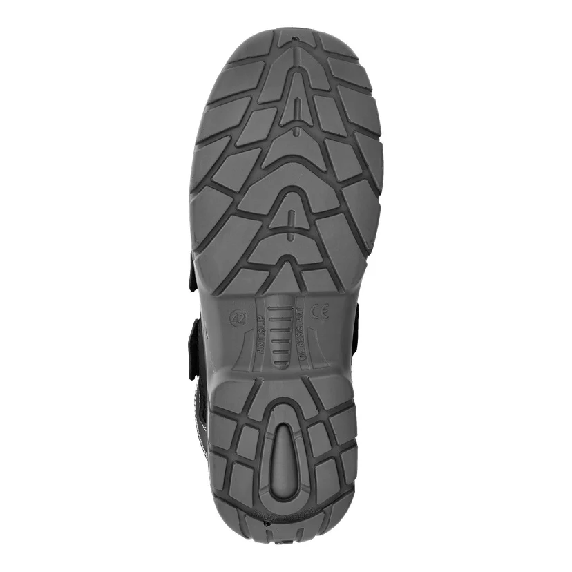 Sikkerhetssandaler med borrelås S1