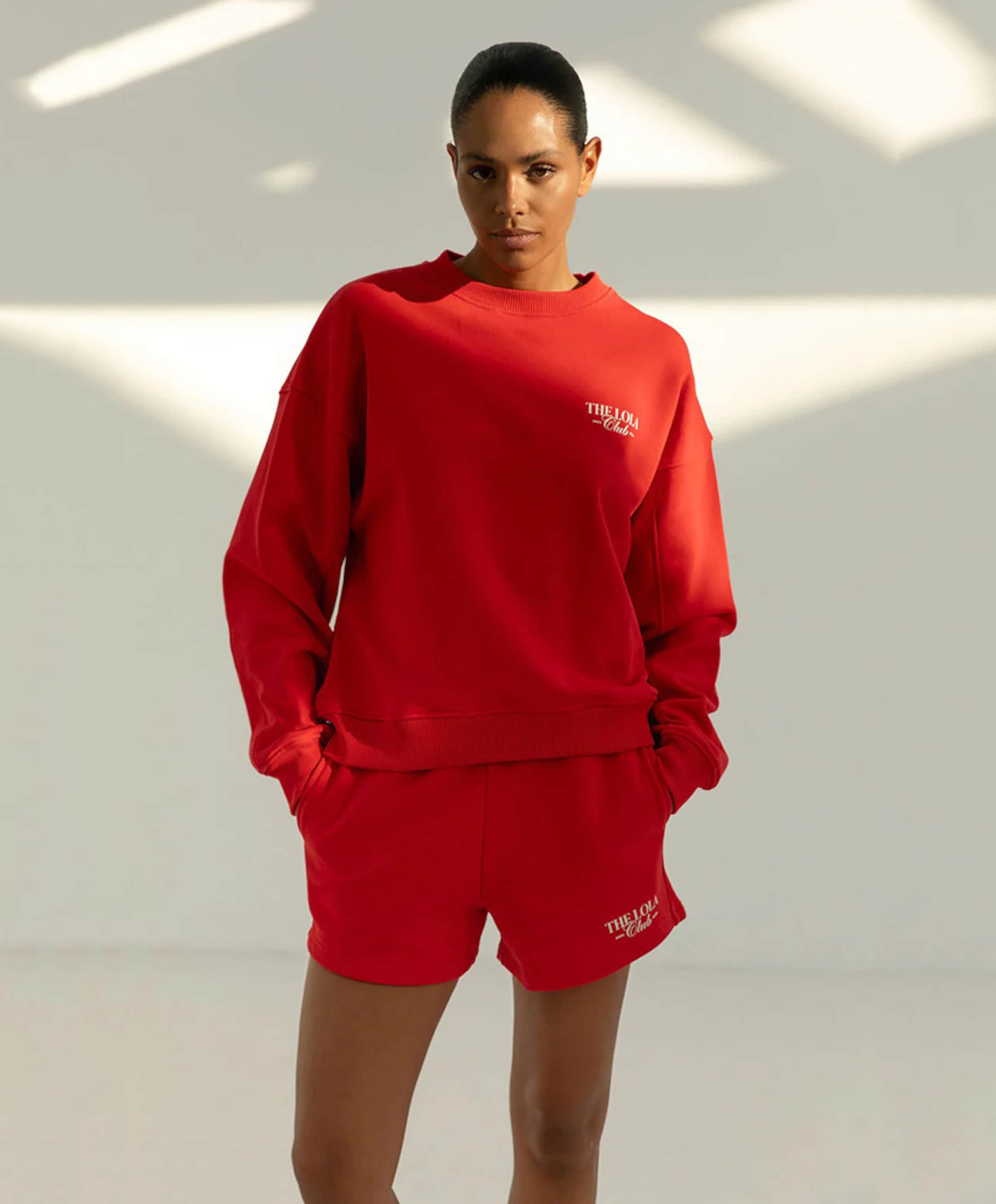 The Lola Club Ruby Shorts dames shorts rood