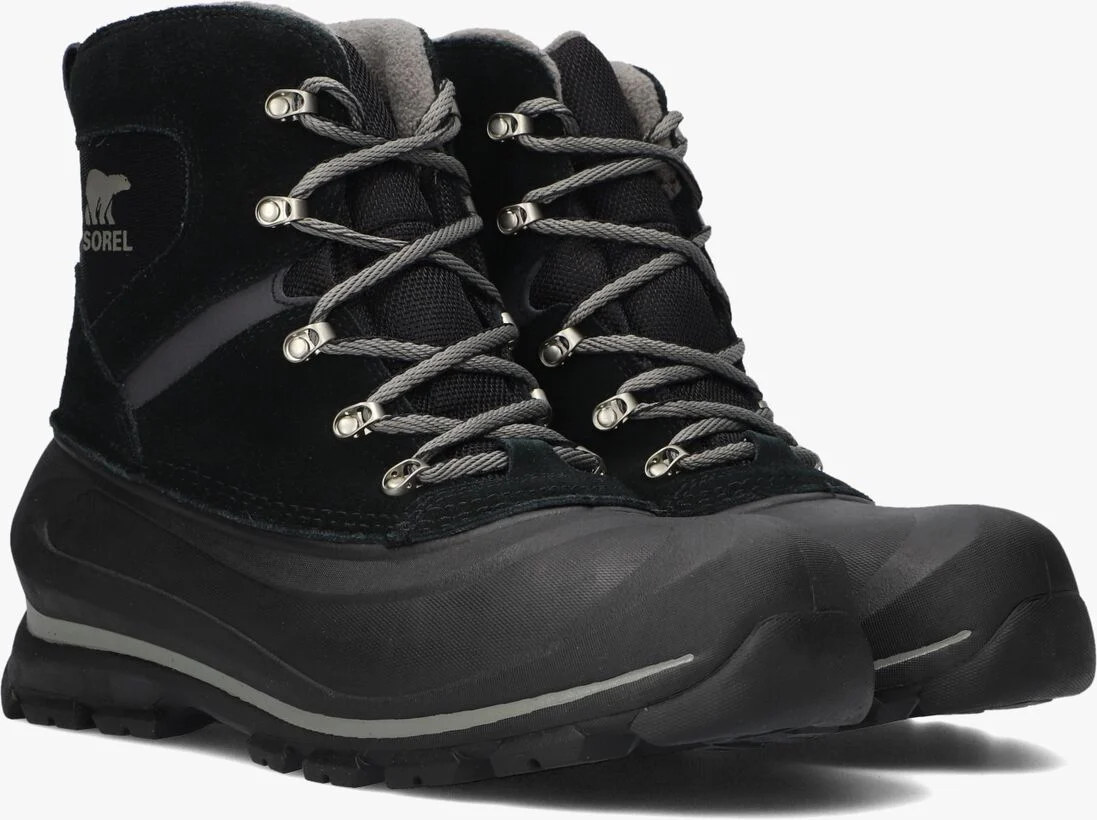 SOREL zwarte sorel veterboots buxton lace wp