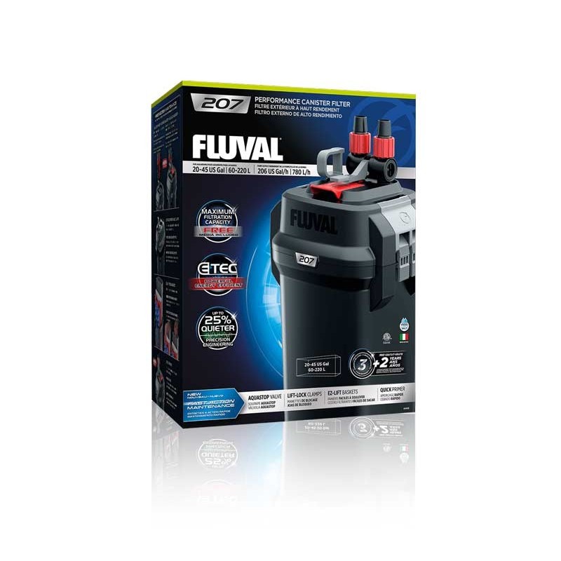Anel de vedação de substituição para os modelos de carcaça de filtro externo Fluval 107/207.