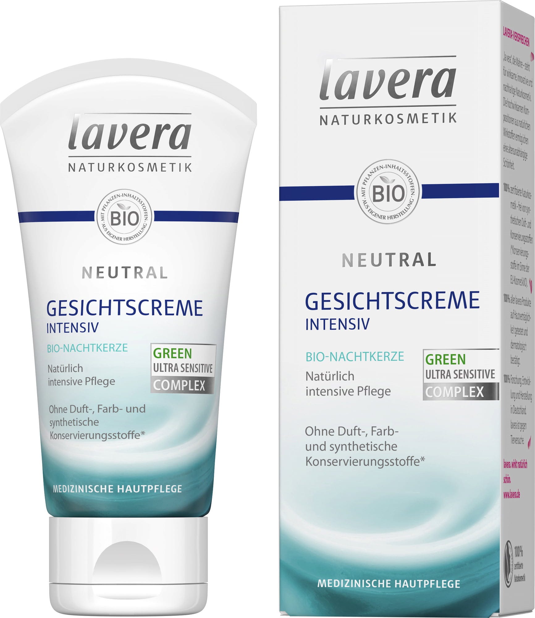lavera  Neutral Gesichtscreme Intensiv, 50 ml
