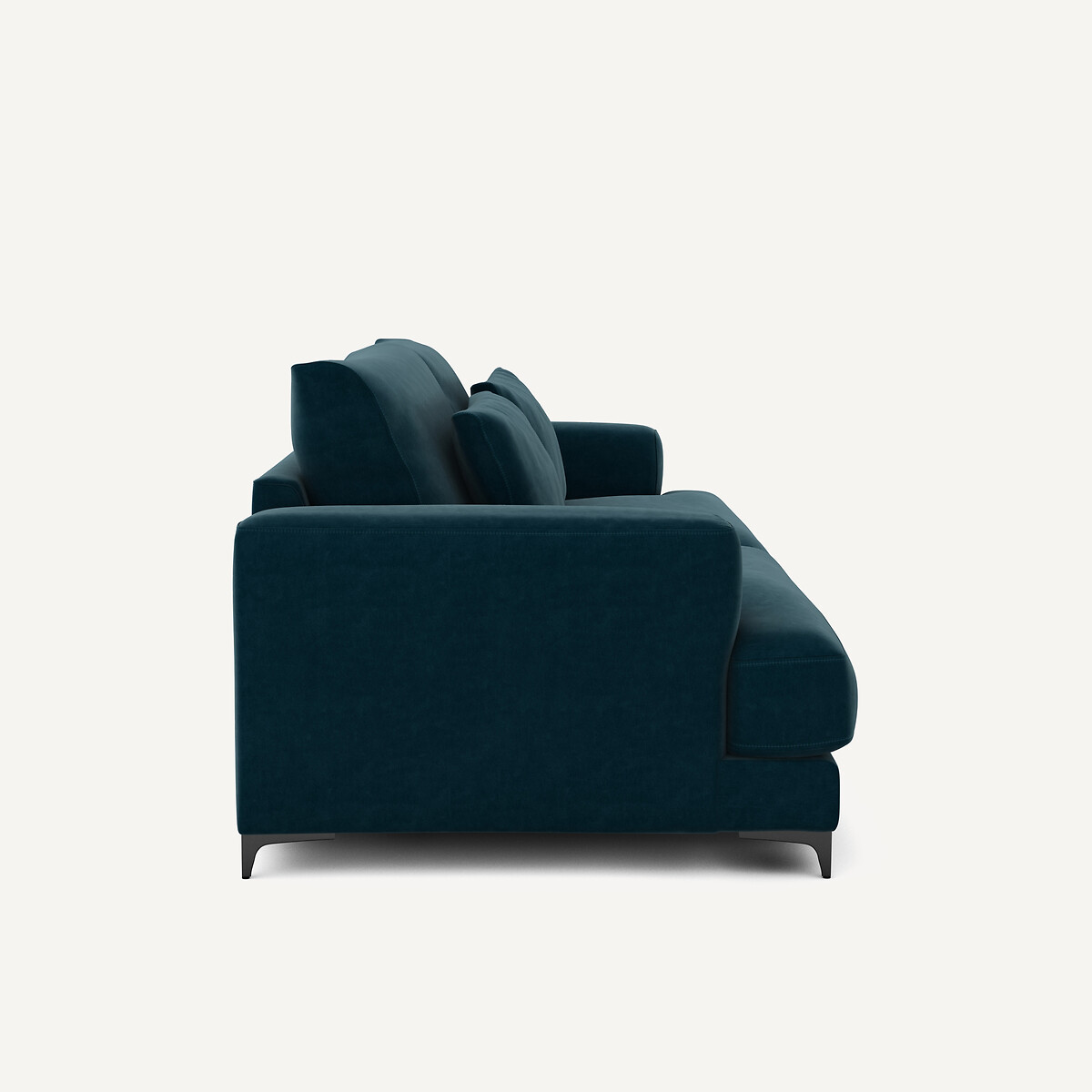 AM.PM<br>Sofá-cama de veludo de 4 lugares, Marsile