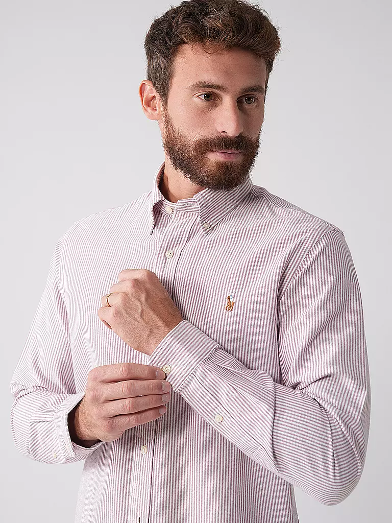 POLO RALPH LAUREN Hemd Regular Fit rot