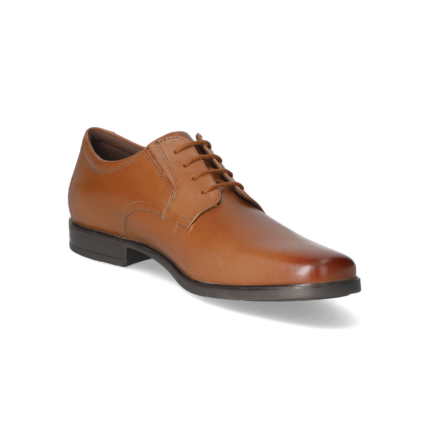 Clarks Halbschuhe HOWARD WALK - dark tan lea