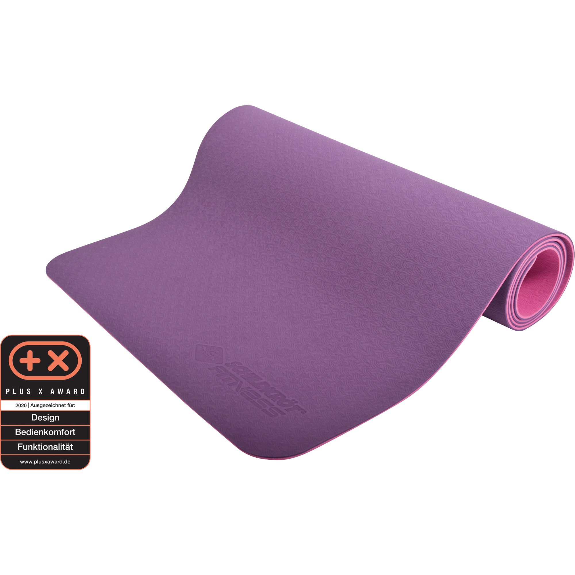 Schildkröt Fitness Yogamatte 4mm violet