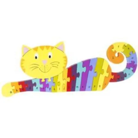 Orange Tree Toys ABC Puzzle Katze