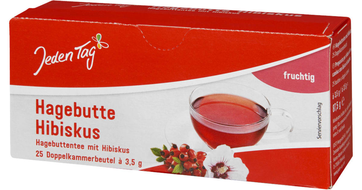 Jeden Tag Früchtetee