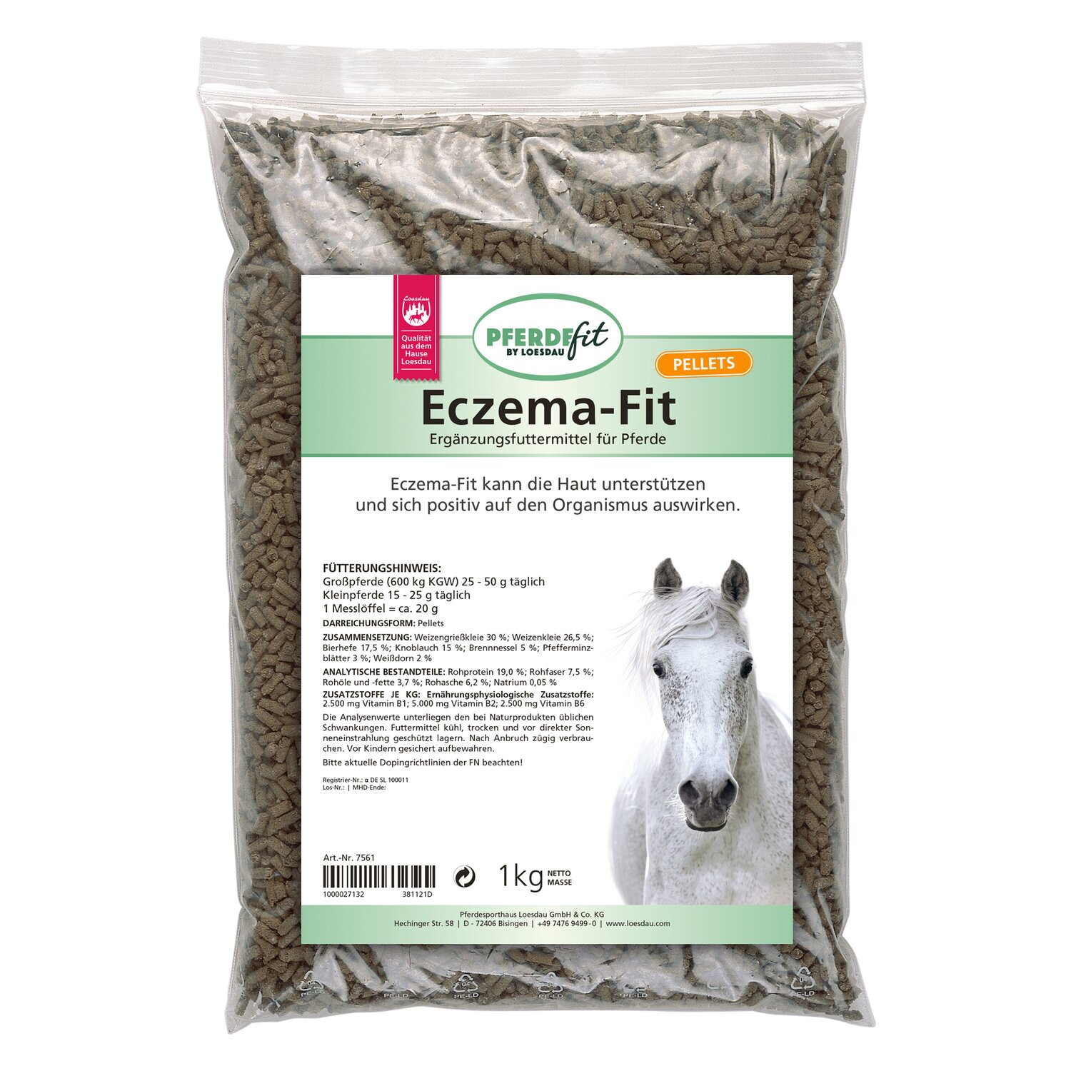 PFERDEfit by Loesdau Eczema-Fit  - 1 kg