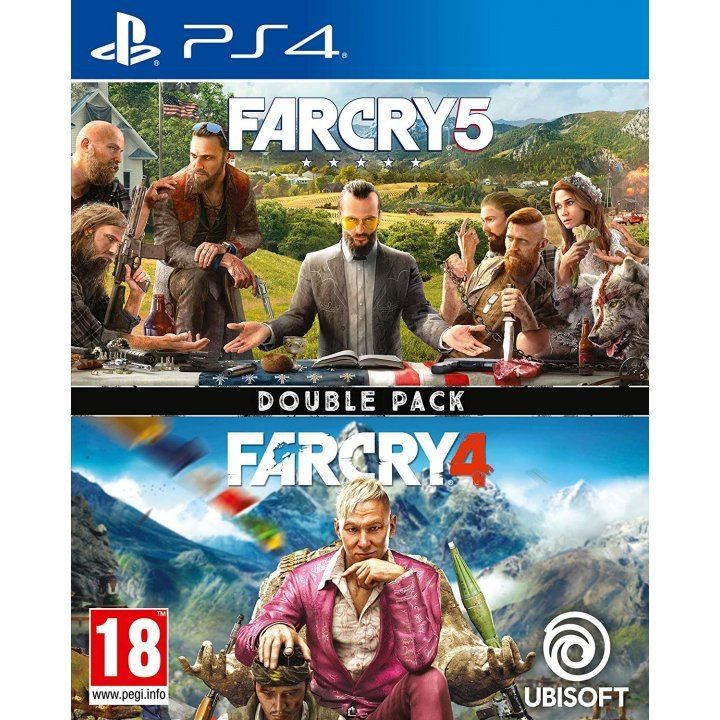 Far Cry 4 + Far Cry 5 Double Pack- PlayStation 4