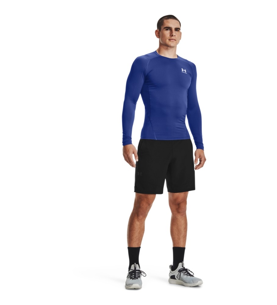 Camiseta de manga comprida Under Armour HeatGear Armour - Azul