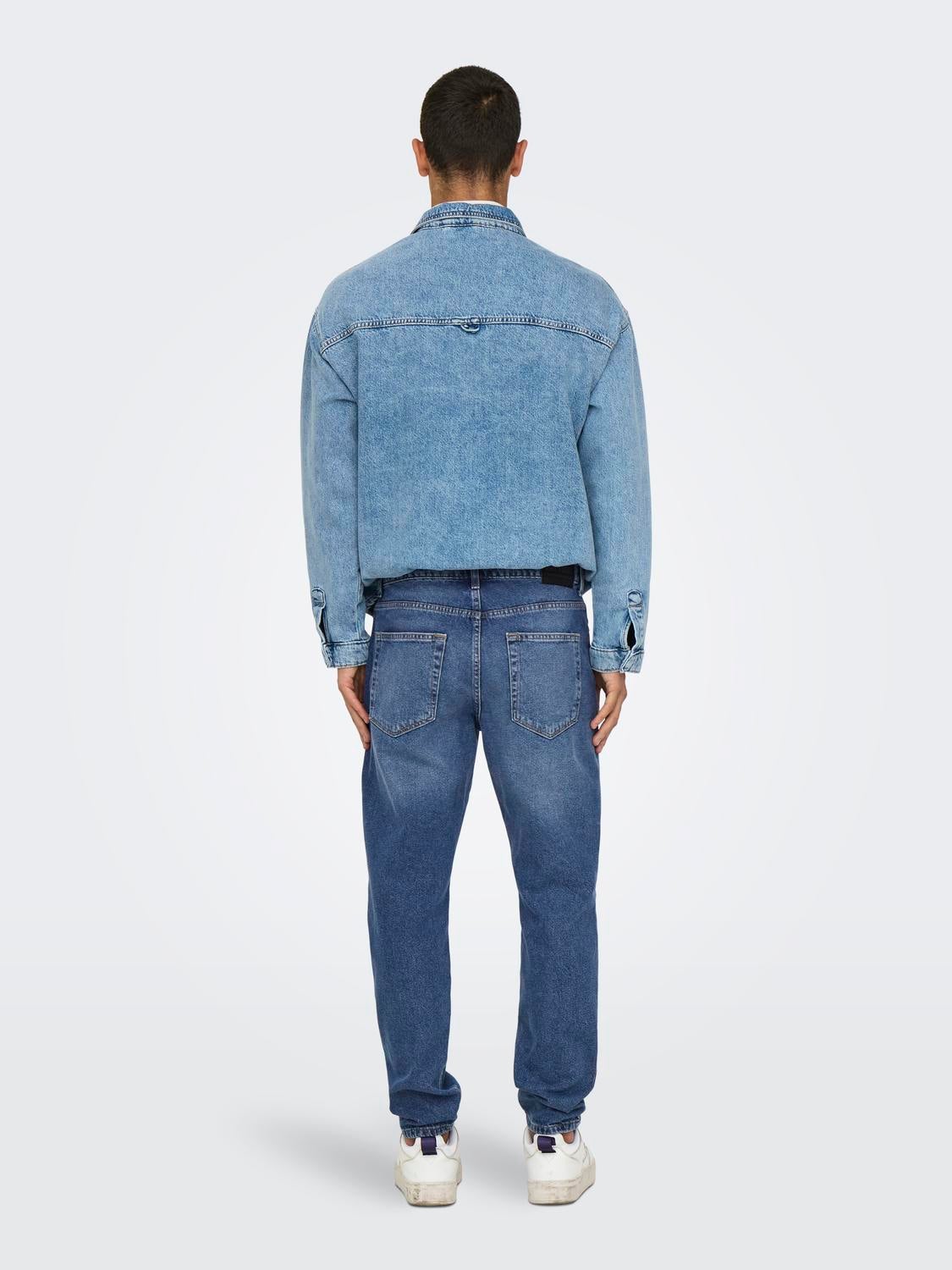 ONSYOKE Gerade geschnitten Jeans Medium Blue Denim