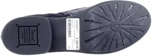 Think zwart combi 000034-0020 - maat 37 veterboot zwart - maat 37 Calandschoen