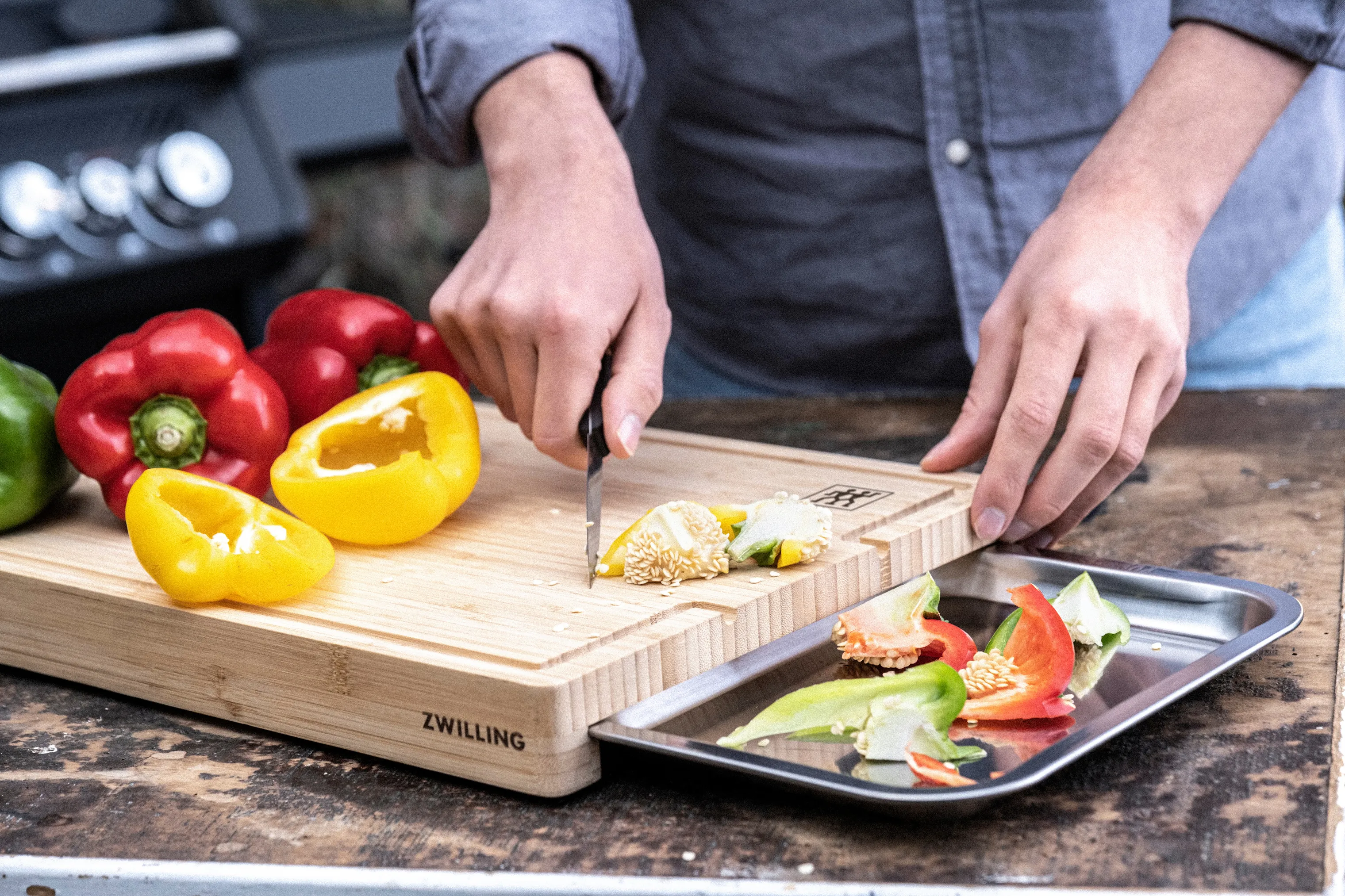 Zwilling BBQ+ Skærebræt med bakke