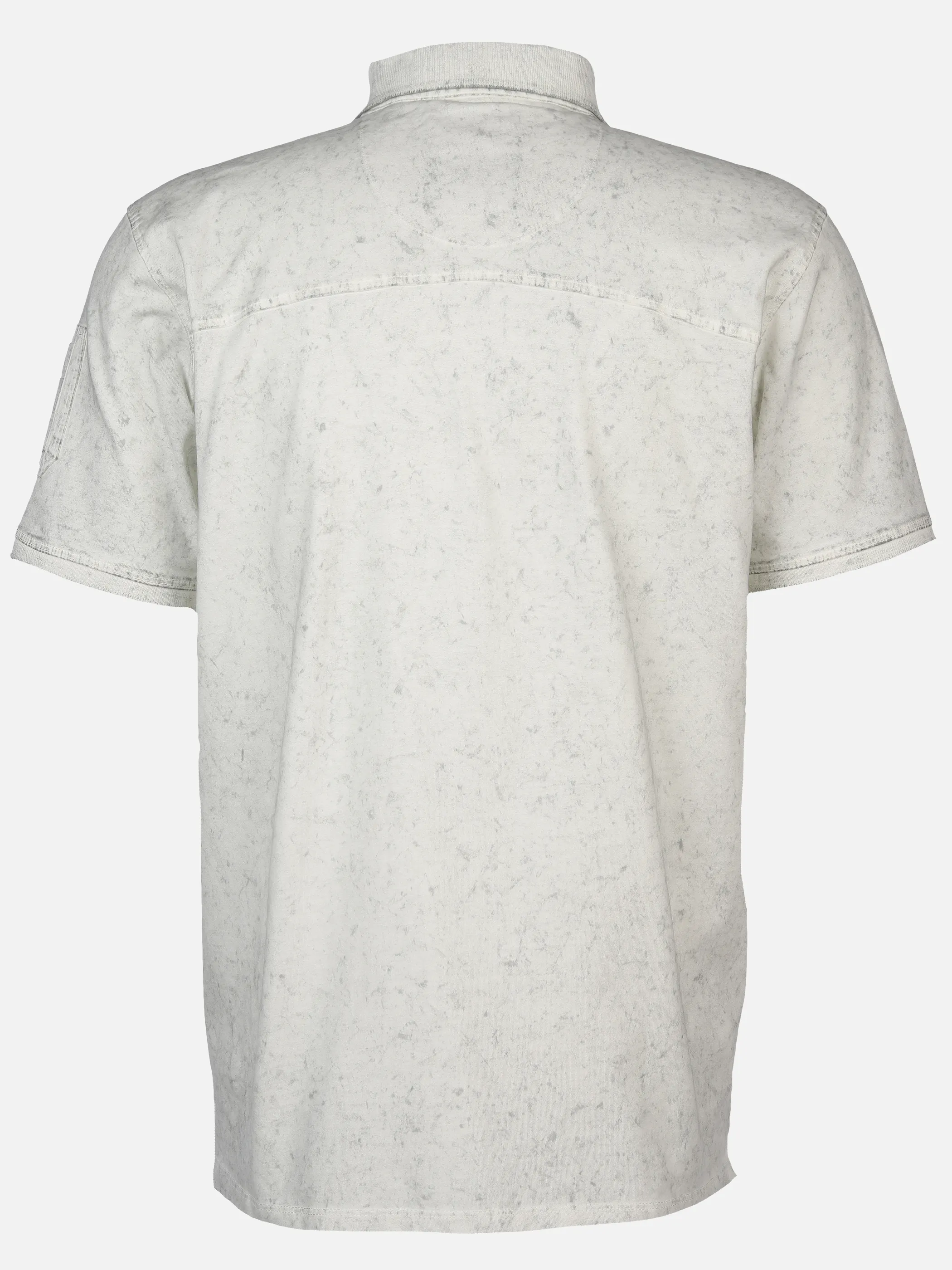 Herren Poloshirt im Used Look